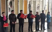 宁陵、睢县、民权三县“迎新春”书画展在我县举行